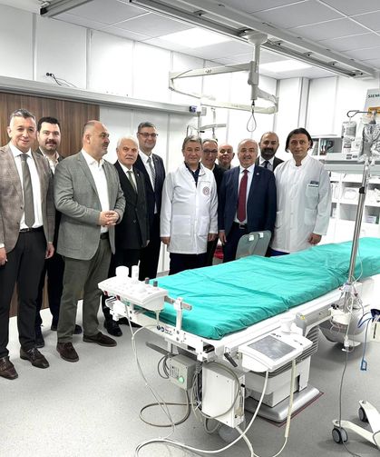 Giresun ikinci anjiyo ünitesi hizmet vermeye başladı