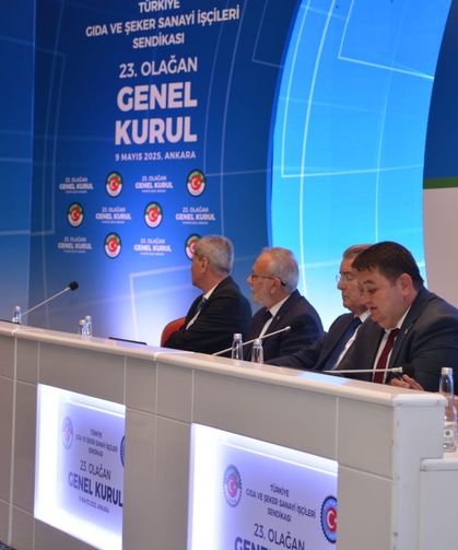 Genel Başkan Yeşil, Şeker-İş Kongresinde yer aldı