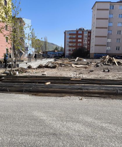 Kars'ta inşaat çalışmaları hız kazandı