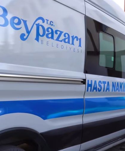 Belediye hasta nakil aracını vatandaşın hizmetine sundu