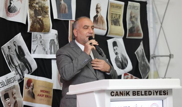 Canik Belediyesinden Mehmet Akif Ersoy'a vefa