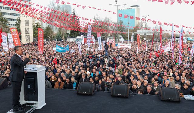 CHP Genel Başkanı Özgür Özel: "Yüzbinler ‘İstifa’ Diyorsa Sandıktan Kaçamazsın"