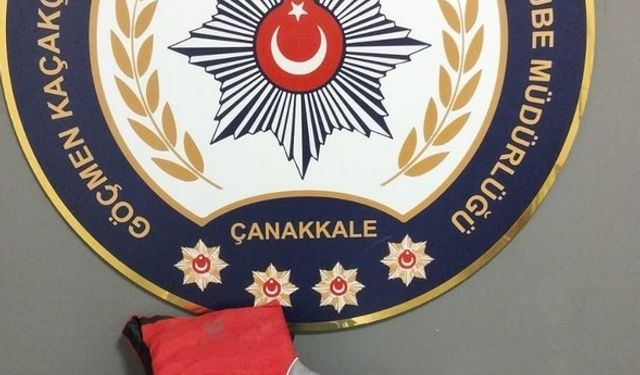 Çanakkale’de 2 organizatör 6 düzensiz göçmen yakalandı