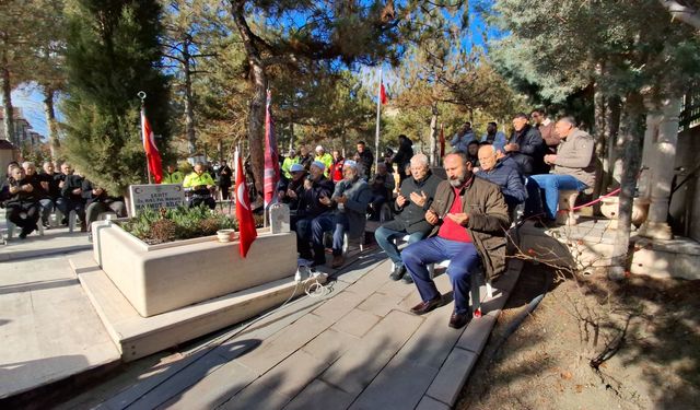 Beypazarı'nda şehitlikte anma ve Kuran tilaveti