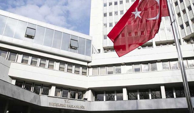 Dışişleri Bakanlığı'ndan İsrail'e kınama