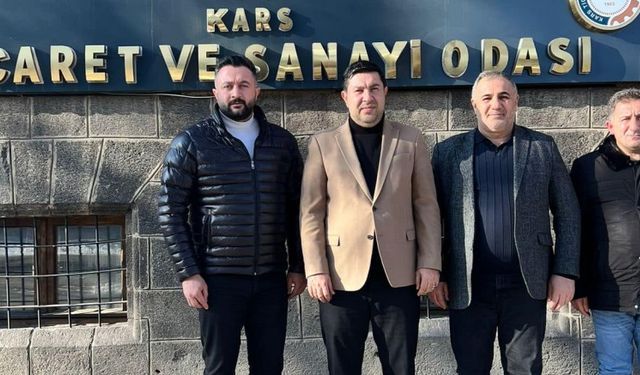 Kars Müteahhitler Derneği’nden TSO'ya Ziyaret