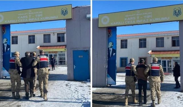 Kars'ta aranması olan şahıslar jandarma tarafından yakalandı