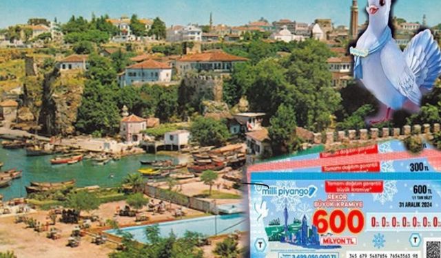 Milli Piyango talihlisi Antalya’dan