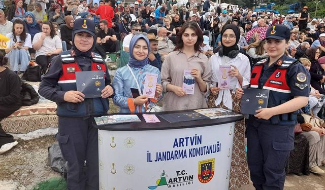 Artvin'de kadına yönelik şiddetle mücadeleye büyük destek