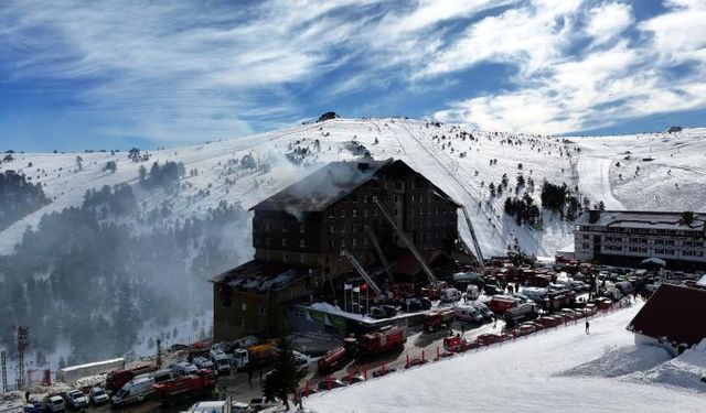 Kartalkaya otel yangını: 5 yeni şüpheli adliyede