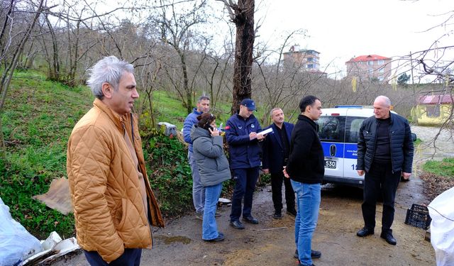 Bulancak Belediyesi mandıralarda denetim yaptı