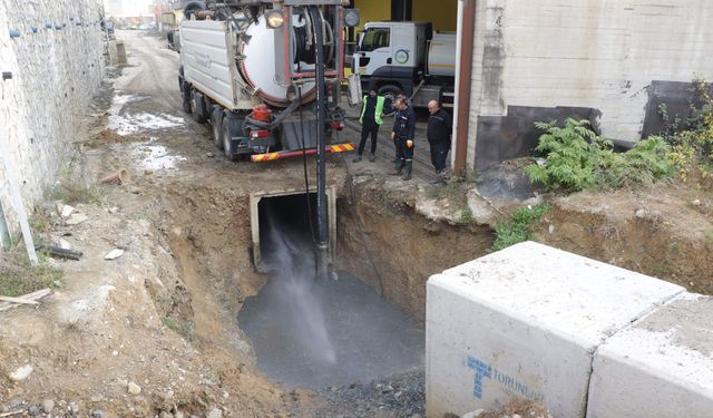 Ordu Belediyesinden su taşkınlarına karşı etkin mücadele