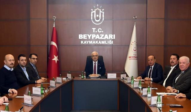 Beypazarı'na Organize Sanayi Bölgesi kurulması için gaza basıldı