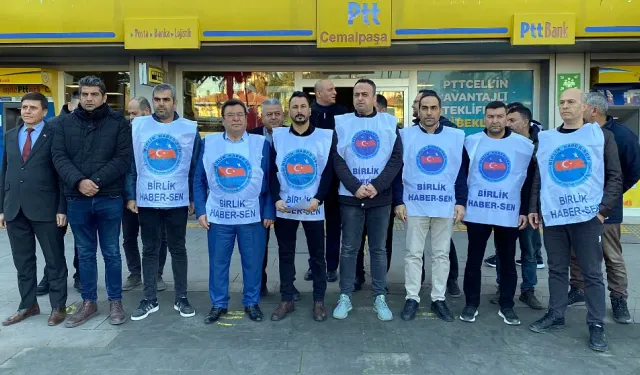 PTT çalışanlarına yönelik şiddet protesto edildi