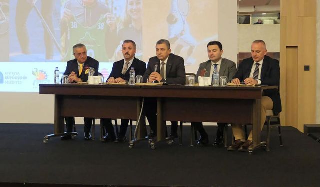 Kemer Spor Günleri toplantısı gerçekleştirildi