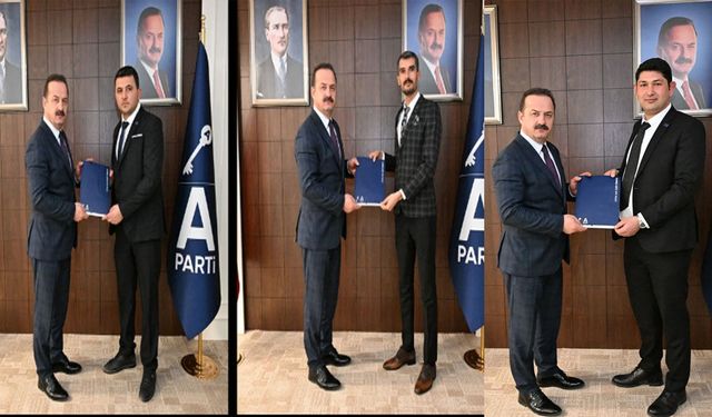 Anahtar Parti Burdur'da 3 ilçe başkanını açıkladı