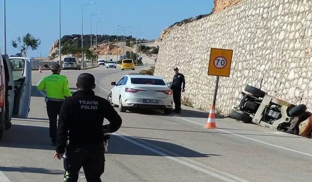 Kaş’ta forkliftin altında kalan kişi hayatını kaybetti