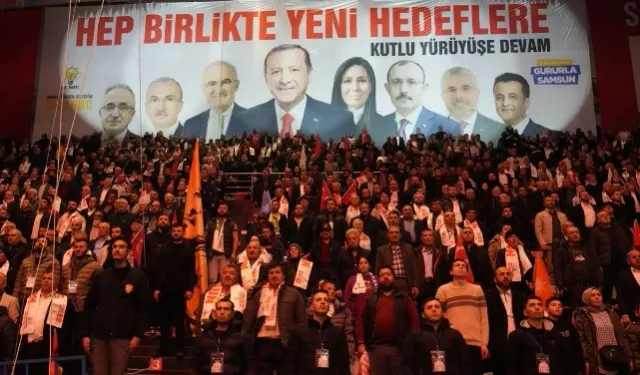 Samsun’da Ak Parti 8. Olağan İl Kongresi gerçekleşti