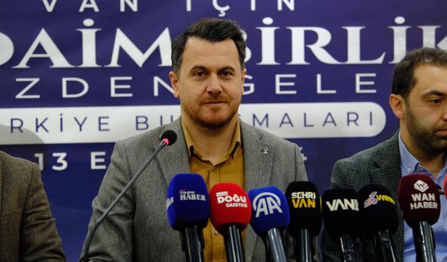 AK Parti Van İl Başkanı Emre Güray, vatandaşları kongreye davet etti!