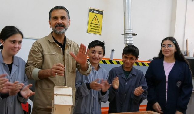 "Zanaat atölyeleri", yarıyıl tatilinde de öğrencilere kapılarını açtı