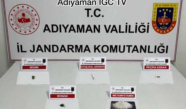 Adıyaman’da jandarmadan uyuşturucu operasyonu: 25 şüpheli yakalandı