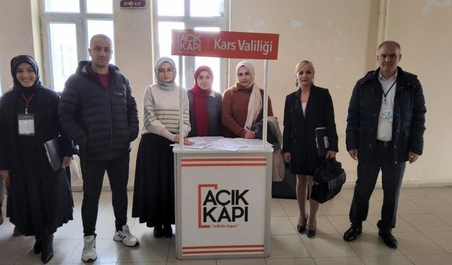 Kars'ta Açık Kapı’dan üniversite öğrencileriyle buluşma ziyaretleri