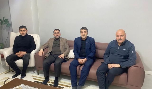 AK Parti Kars Milletvekili Adem Çalkın "Erdağ" ailesini ziyaret etti