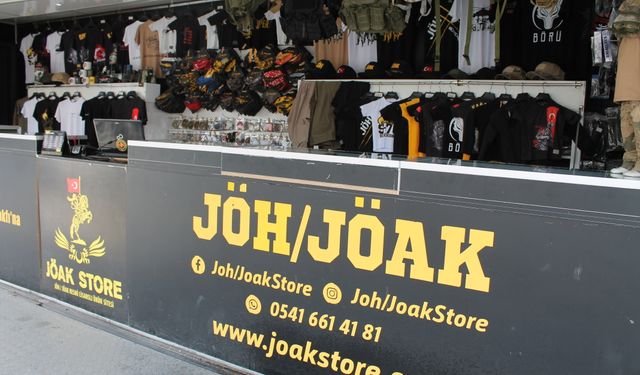 Askeri ürünlerin yer aldığı Jöak Store Tırı, Çay’da!