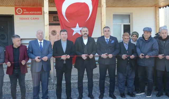 Antalya Tekke Cami açıldı