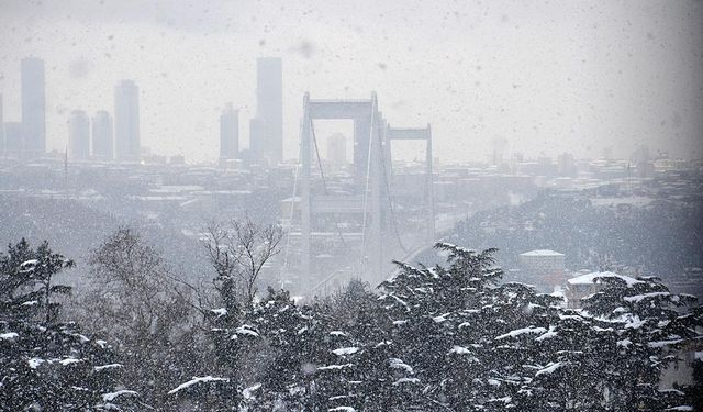 Soğuk hava geldi; kar yolda!