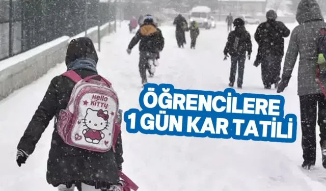 Giresun’un o ilçelerinde eğitime kar engeli