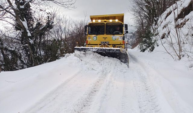 Ordu’da kar mücadelesi kararlılıkla sürüyor