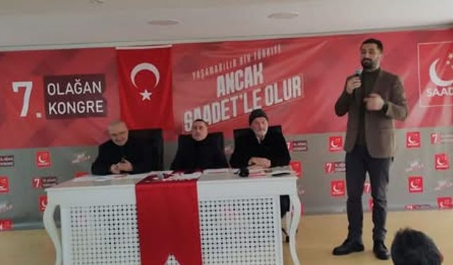 Saadet Partisi Giresun Merkez İlçe kongresi yapıldı