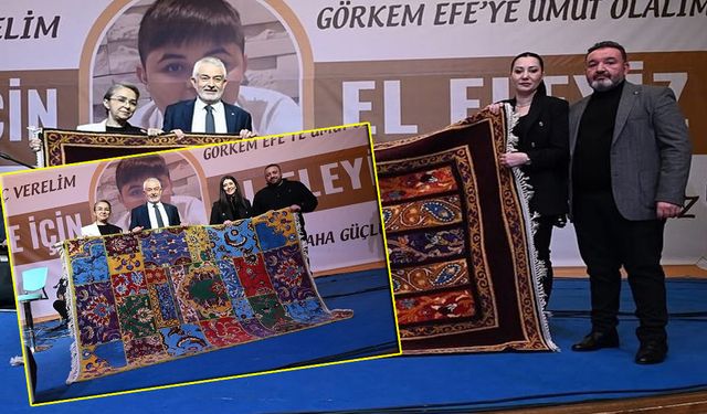 Görkem Efe için 2 Isparta halısını açık artırmayla satın aldılar