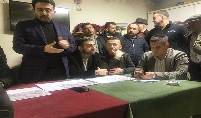 AK Parti Burdur teşkilatı Çine köyünde vatandaşlarla buluştu