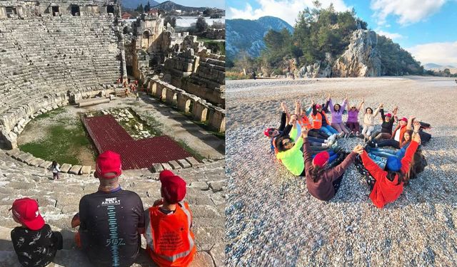 Doğubayazıt Nuh’un Gemisi Derneğinden Adrasan’da etkinlik