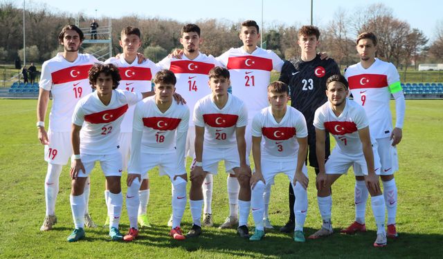 U19 Millî Takımımız, Letonya ile 2-2 berabere kaldı