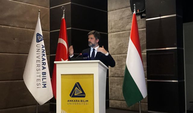 Macaristan Büyükelçisi'nden Ankara Bilim Üniversitesi'nde ders!