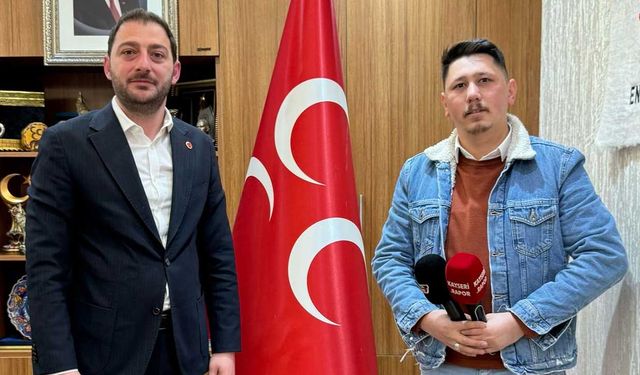 MHP Kayseri İl Başkanı Kalın: "Zafer Partisi'nin provokasyonları Kayseri'de huzursuzluk yarattı, Gençlerimizi koruyoruz"