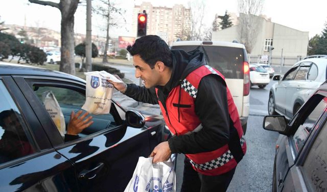 Ankara'da iftara yetişemeye kumanya var