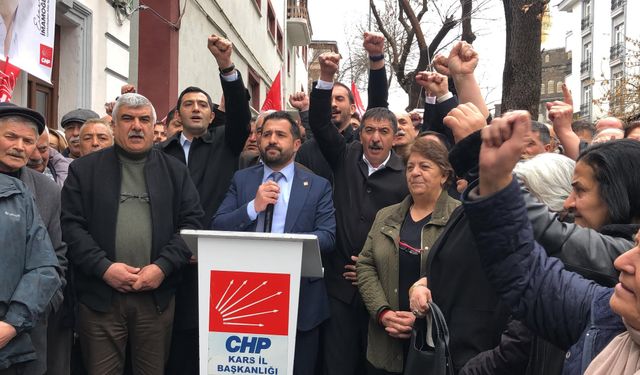 CHP Kars İl Başkanı Uludaşdemir: Ekrem İmamoğlu milletimize emanettir, esas güç millettir