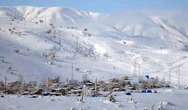 Erzurum'da çığ tehlikesine karşı uyarı