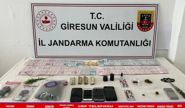 Giresun'da zehir tacirlerine darbe