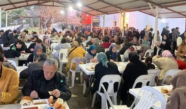 Kaş Kalkan Akbel mahallesinde 16 yıldır süren iftar geleneği