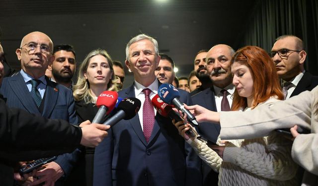 Mansur Yavaş'tan İmralı değerlendirmesi: Silahın bırakılması için hukuki bazı düzenlemelerin yapılması şartı koşulmuş
