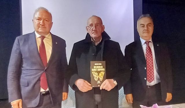 BHA Muhabiri Özcan’a Çırakoğlu ve Bakır’dan imzalı kitap