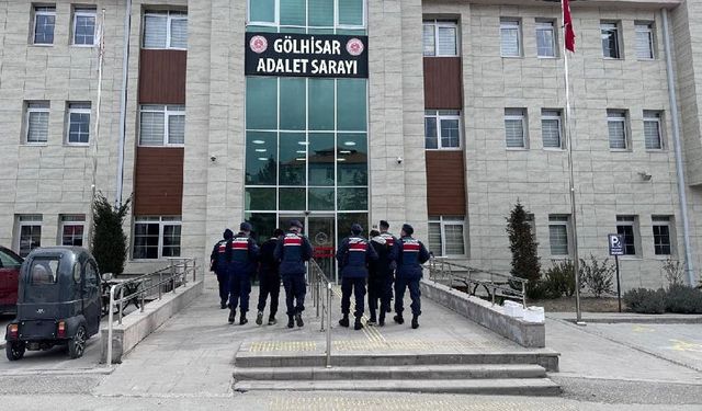 Burdur'da jandarmadan operasyon 8 gözaltı, 2 tutuklama