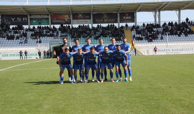 Serikspor liderliği kaybetti: Son haftalarda yaşanan puan kayıpları