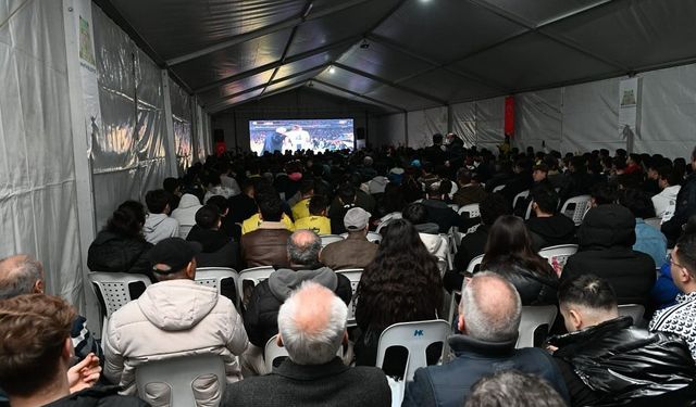 Isparta Belediyesi, Fenerbahçe’nin rövanş maçı için dev ekran kuruyor