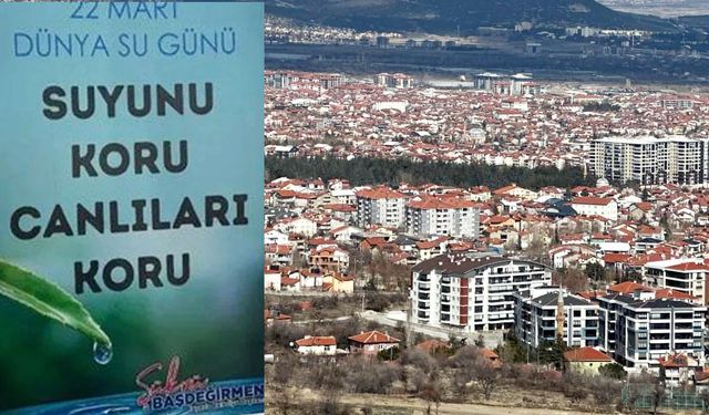 Isparta Belediyesi su tasarrufuna dikkat çekti